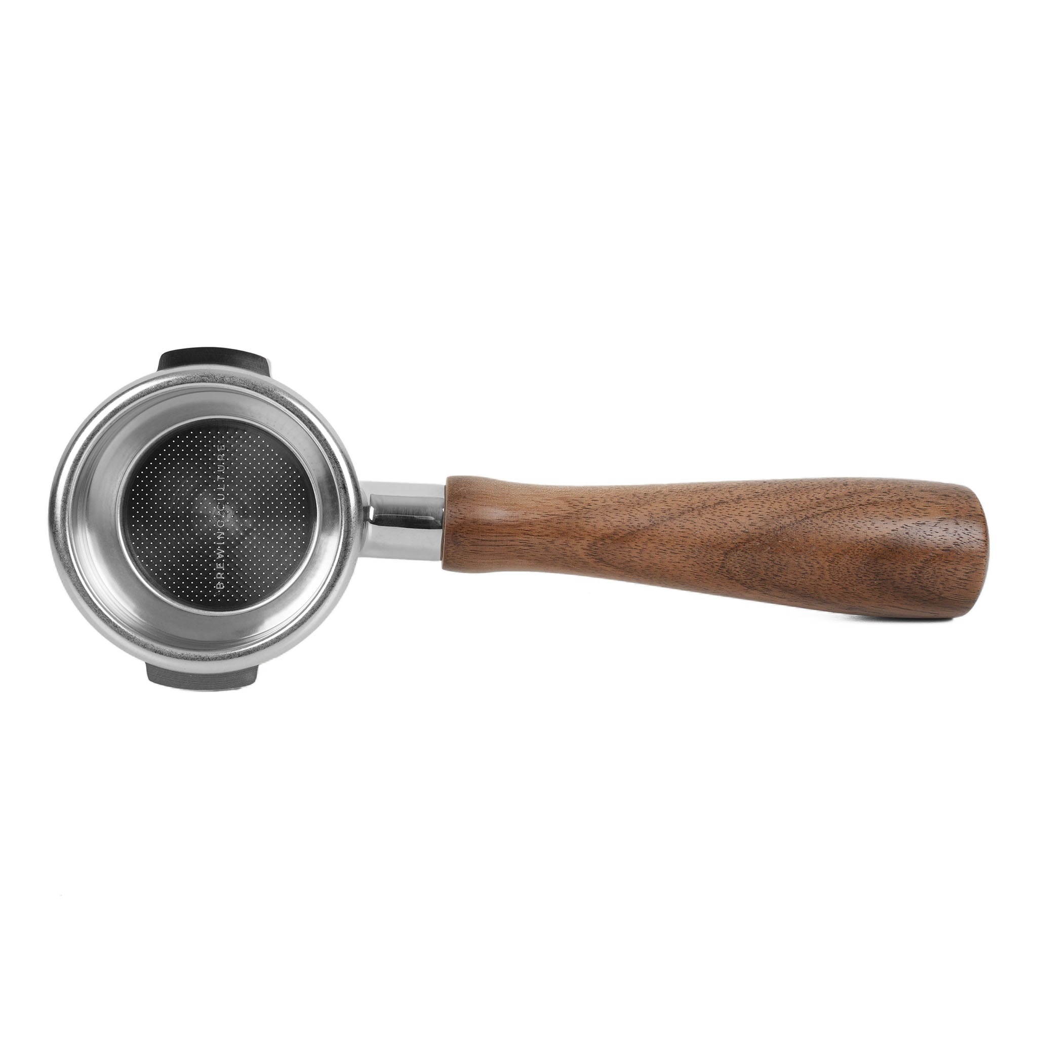 BC Breville 58mm Dual Boiler/Oracle Bottomless Portafilter - Walnut